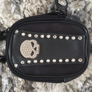 Harley Davidson small rhinestone mini bag